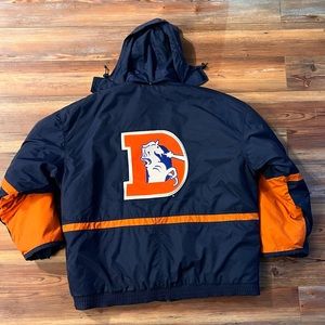 Vintage Nike Denver Broncos jacket Mens size XXL